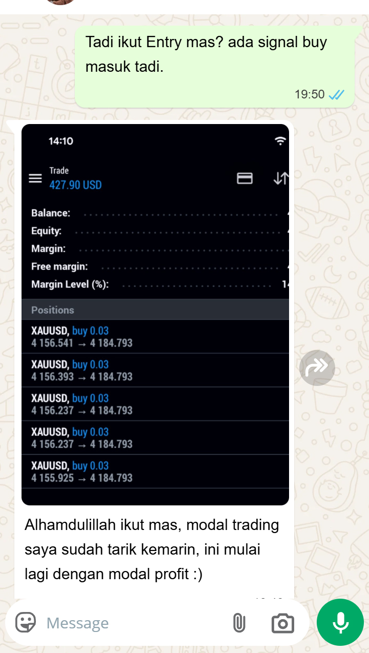 Screenshot chat testimoni pengguna 6