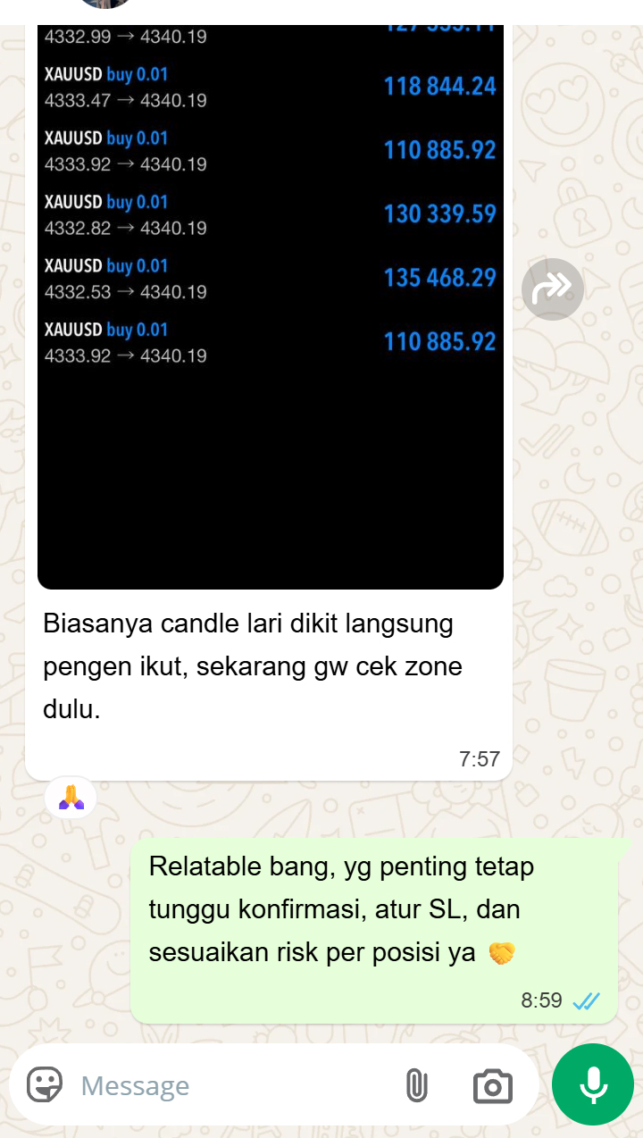 Screenshot chat testimoni pengguna 3